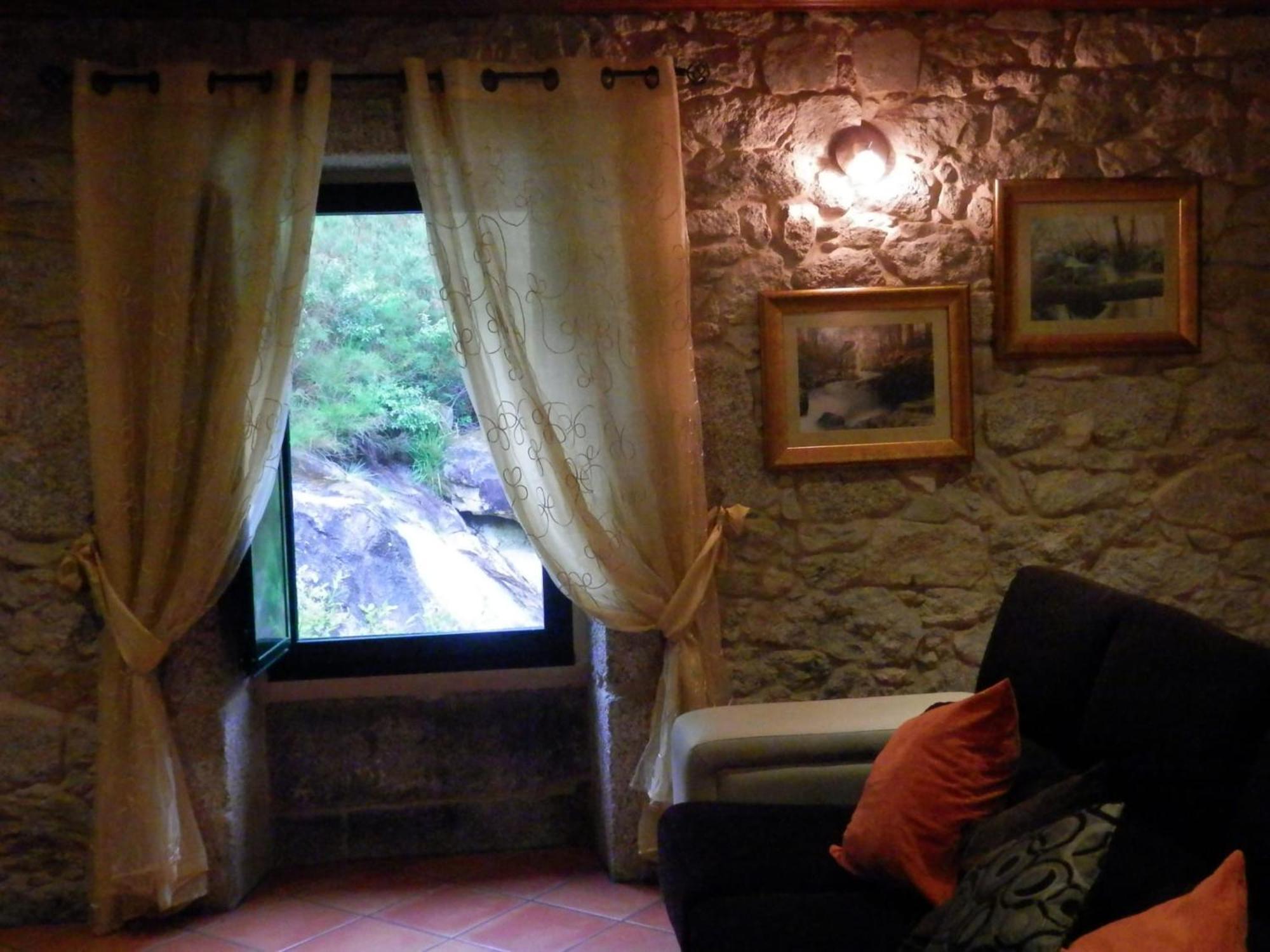 Paraiso Natural Con Cascada Ribeira Exterior photo
