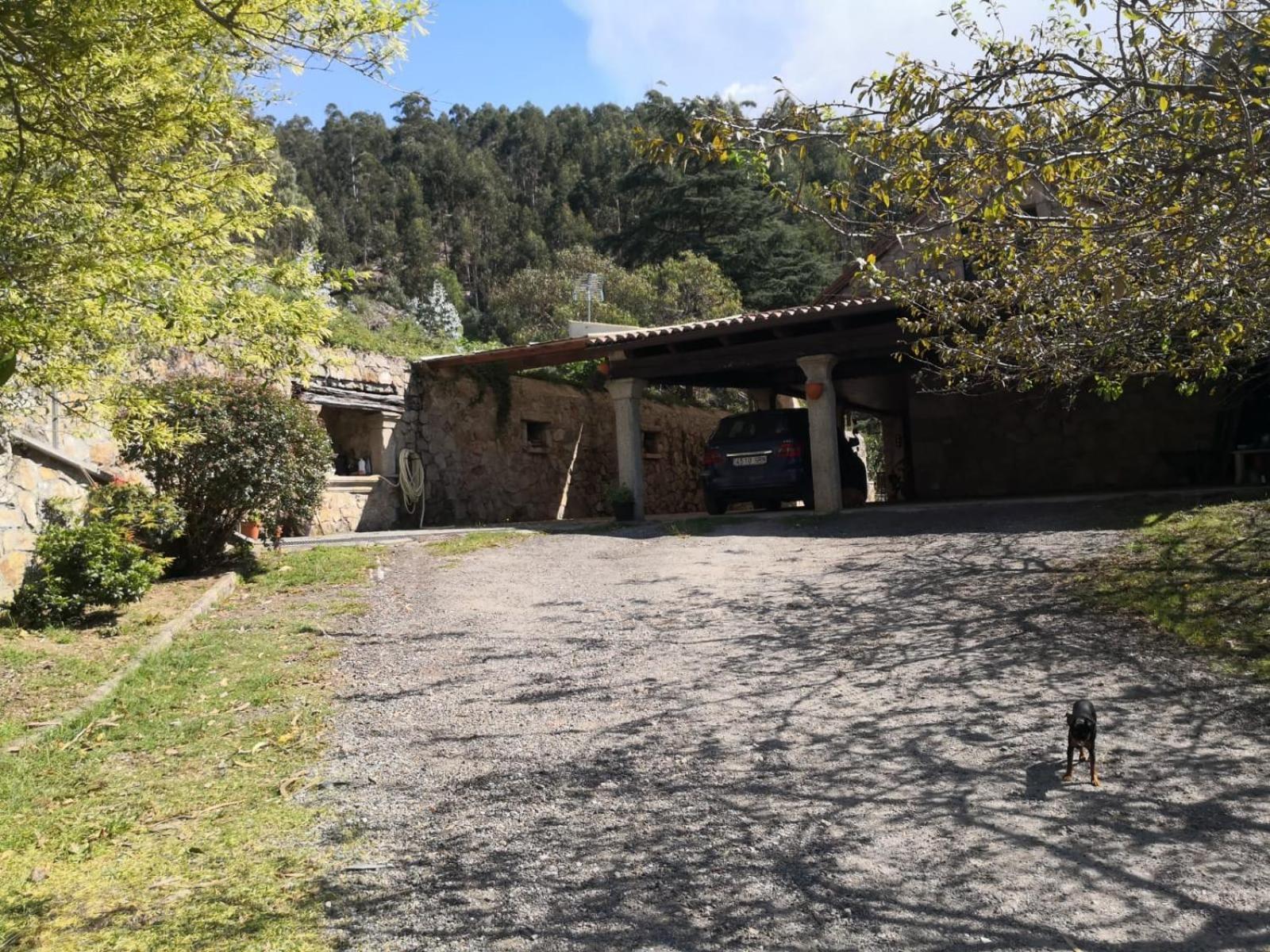 Paraiso Natural Con Cascada Ribeira Exterior photo
